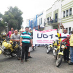 Mototaxistas protestam contra proposta da prefeitura em Teresina