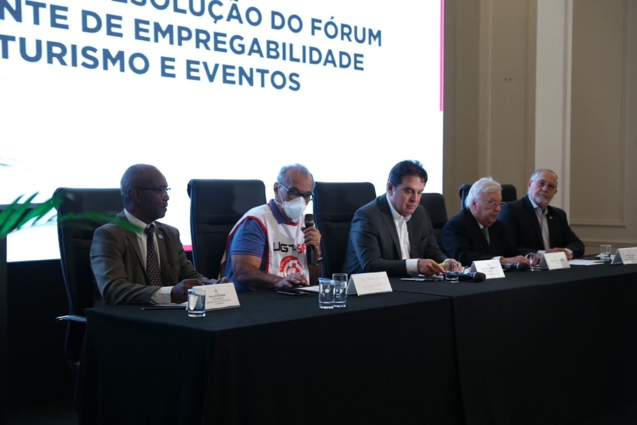 SP terá Fórum Permanente da Empregabilidade em Turismo e Eventos