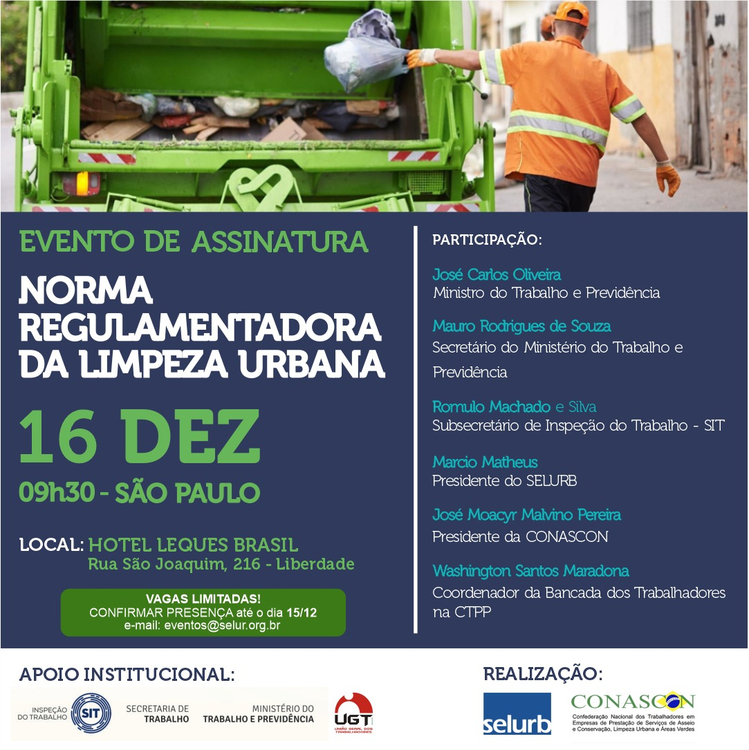 Norma Regulamentadora da Limpeza Urbana