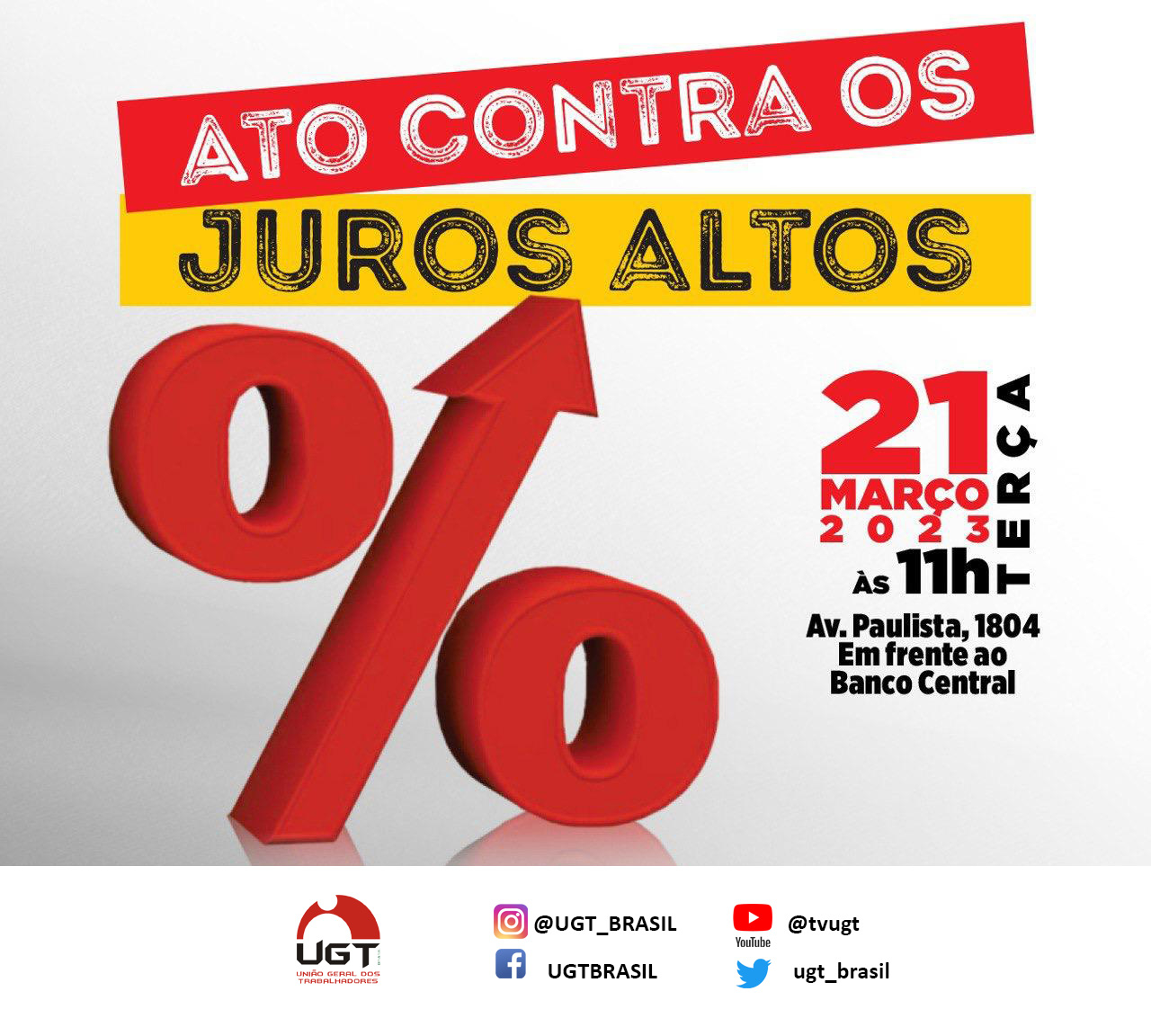 Ato contra os juros altos