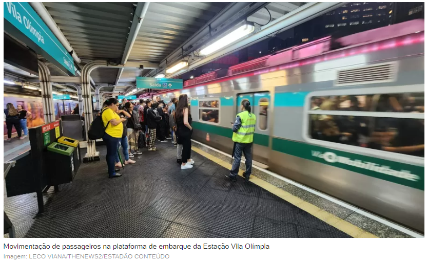Linhas de trem privatizadas registram o triplo de falhas da CPTM em 2023