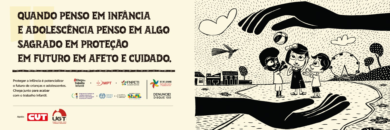 JUNHO MÊS DO DIA MUNDIAL CONTRA O TRABALHO INFANTIL