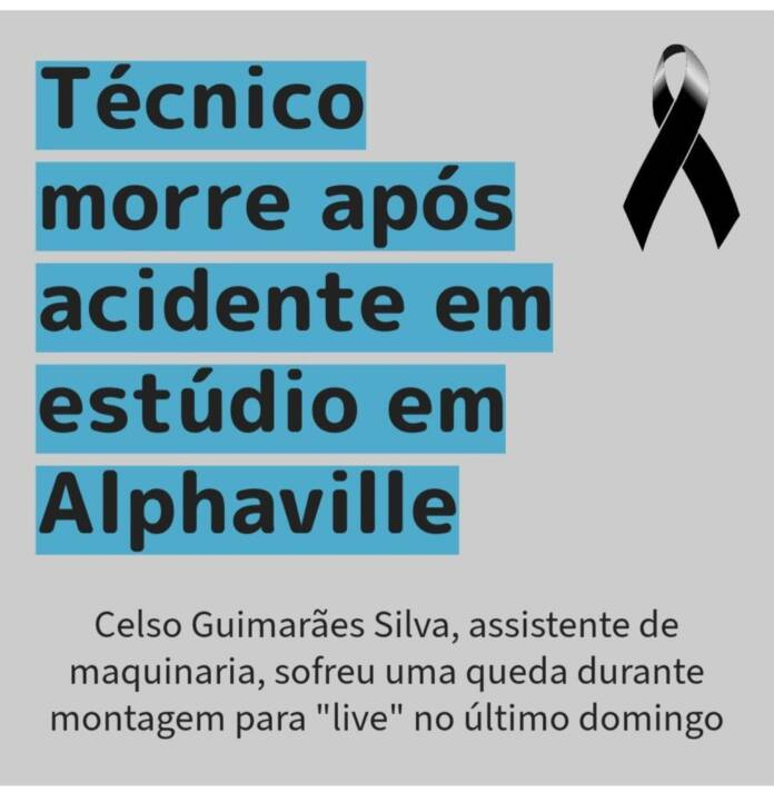 ACIDENTE MATA TRABALHADOR EM SET DE FILMAGEM
