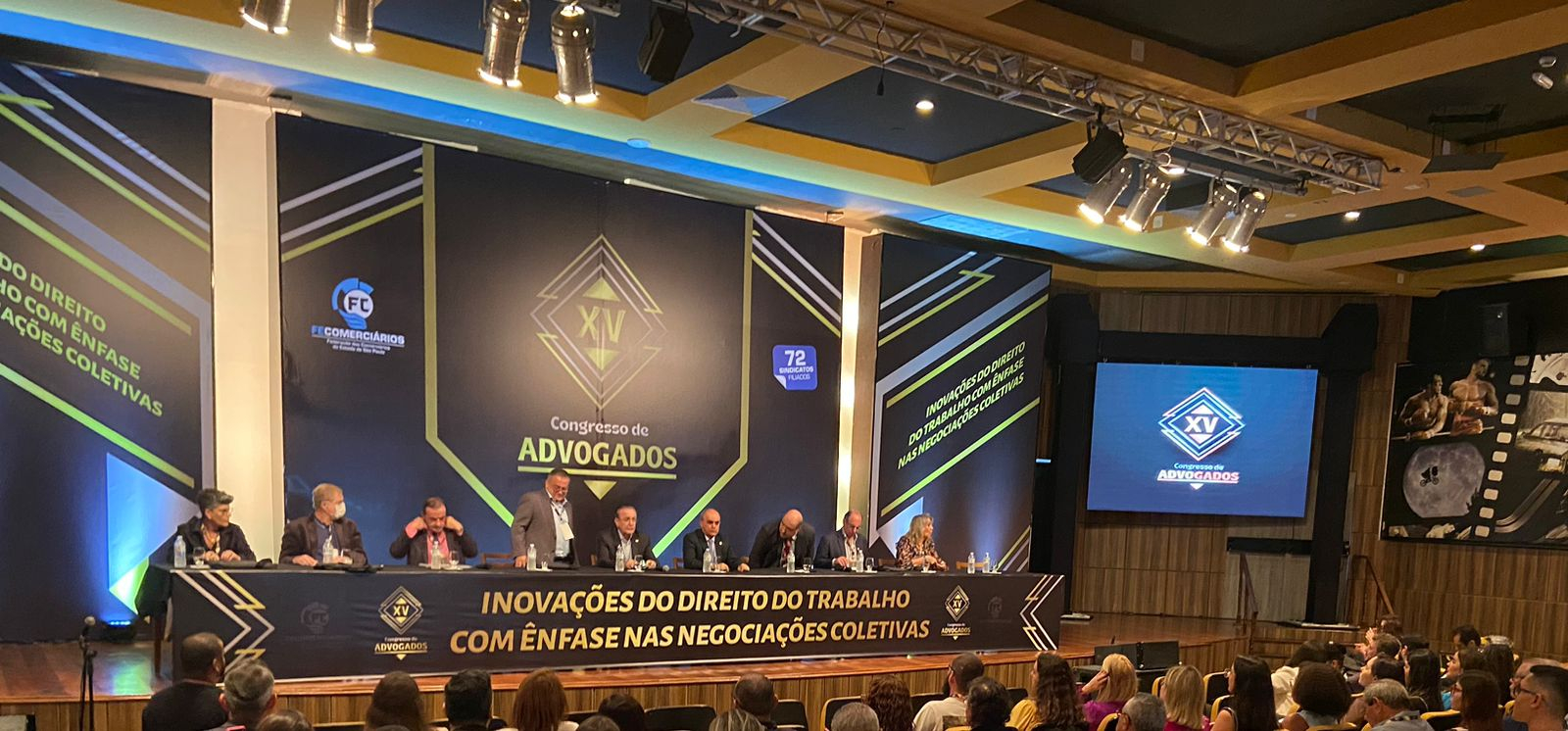 Começa em São Paulo XV Congresso de Advogados da Fecomerciários