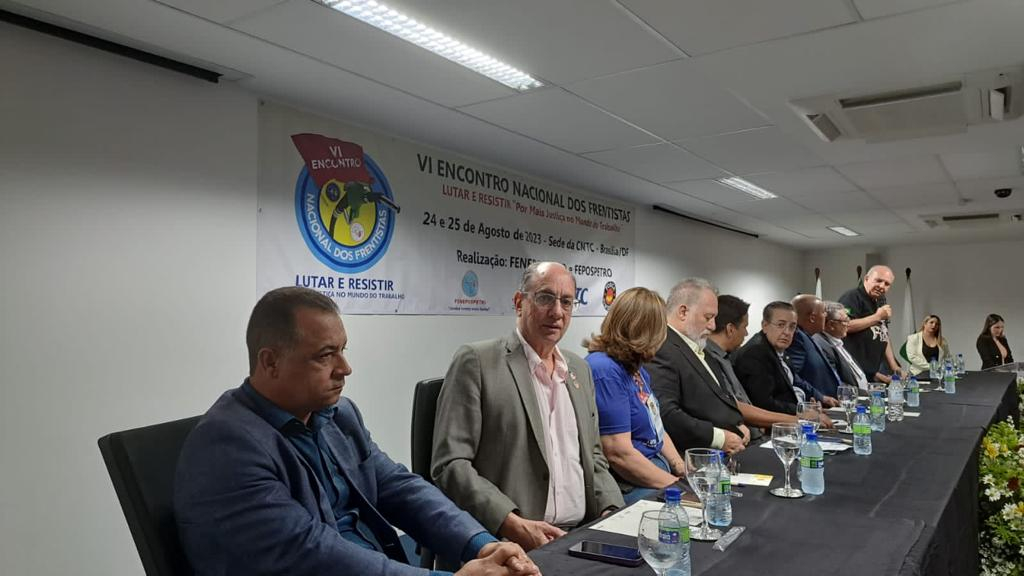 Ricardo Patah participa da abertura VI Encontro Nacional dos Trabalhadores em Postos de Combustíveis
