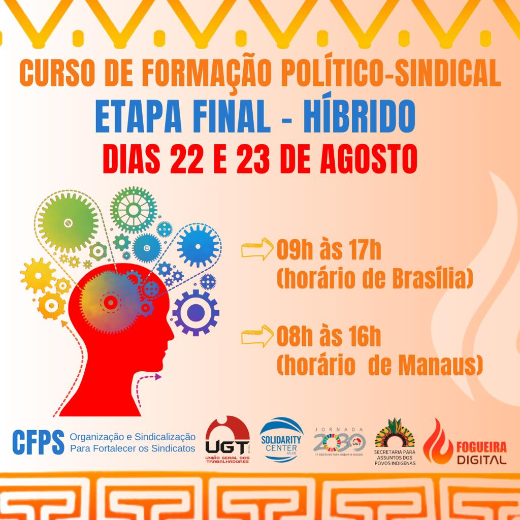 SINDICALISTAS E LIDERANÇAS INDÍGENAS IRÃO DEBATER DEMOCRACIA, COMUNICAÇÃO, MEIO AMBIENTE E TRABALHO DECENTE