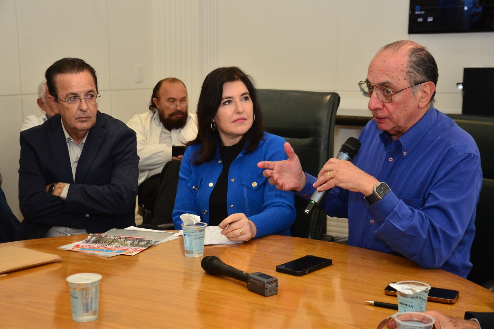 Simone Tebet fala sobre reforma tributária e fortalecimento da democracia a Sindicalistas na UGT