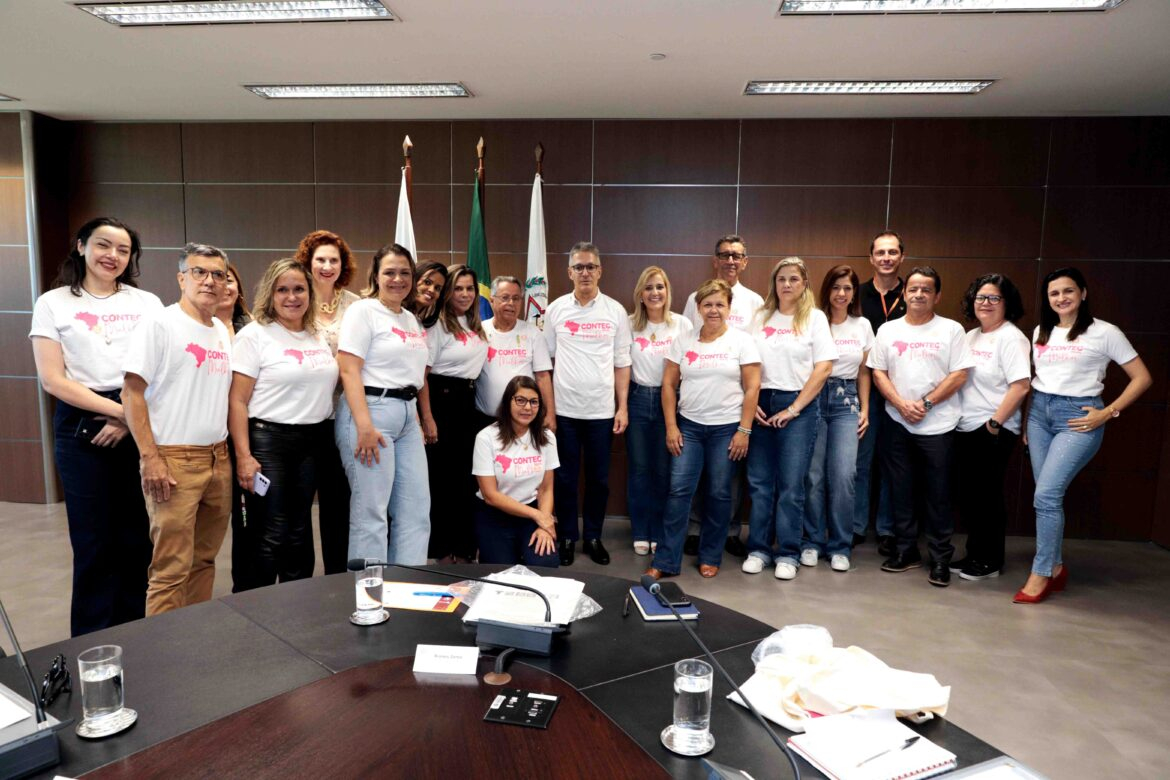 Governador de Minas Gerais recebe Presidente da CONTEC e grupo do Conselho CONTEC Mulher