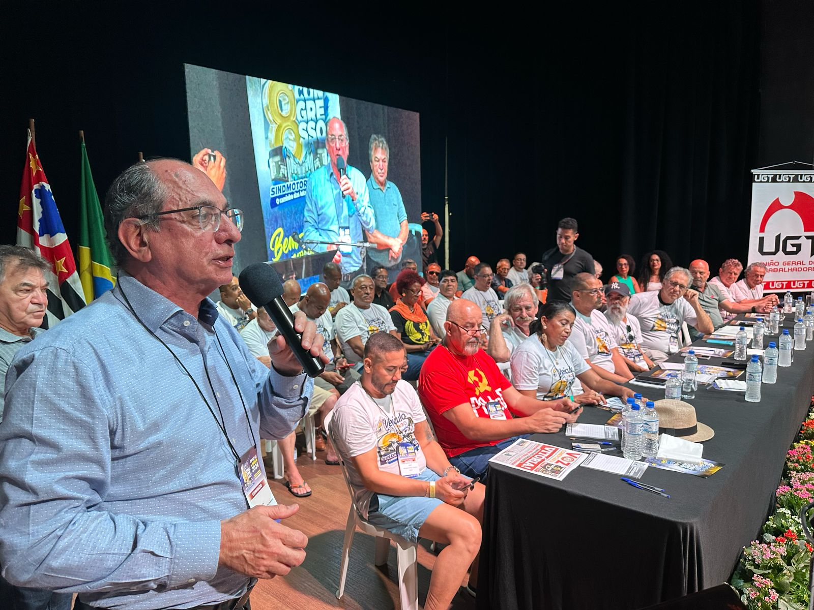 Começa o 8º Congresso do Sindicato dos Motoristas de São Paulo