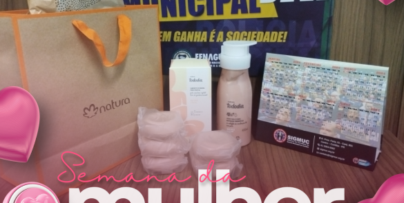 SIGMUC oferece presente às filiadas em homenagem ao Dia da Mulher