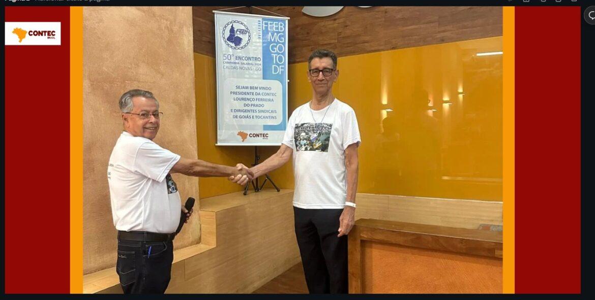 CONTEC participa de Encontro da Federação dos Bancários de MG/GO/TO/DF