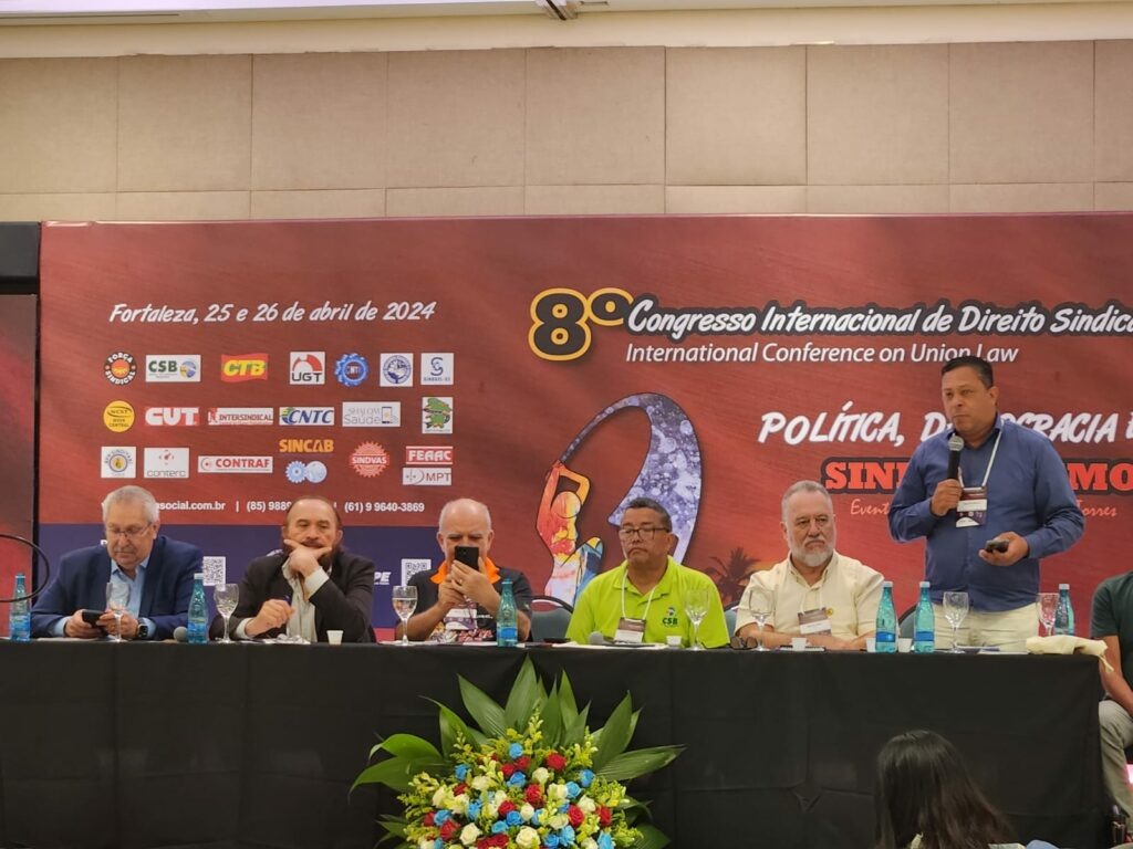 Secretário-Geral da UGT participa do 8º Congresso Internacional de Direito Sindical