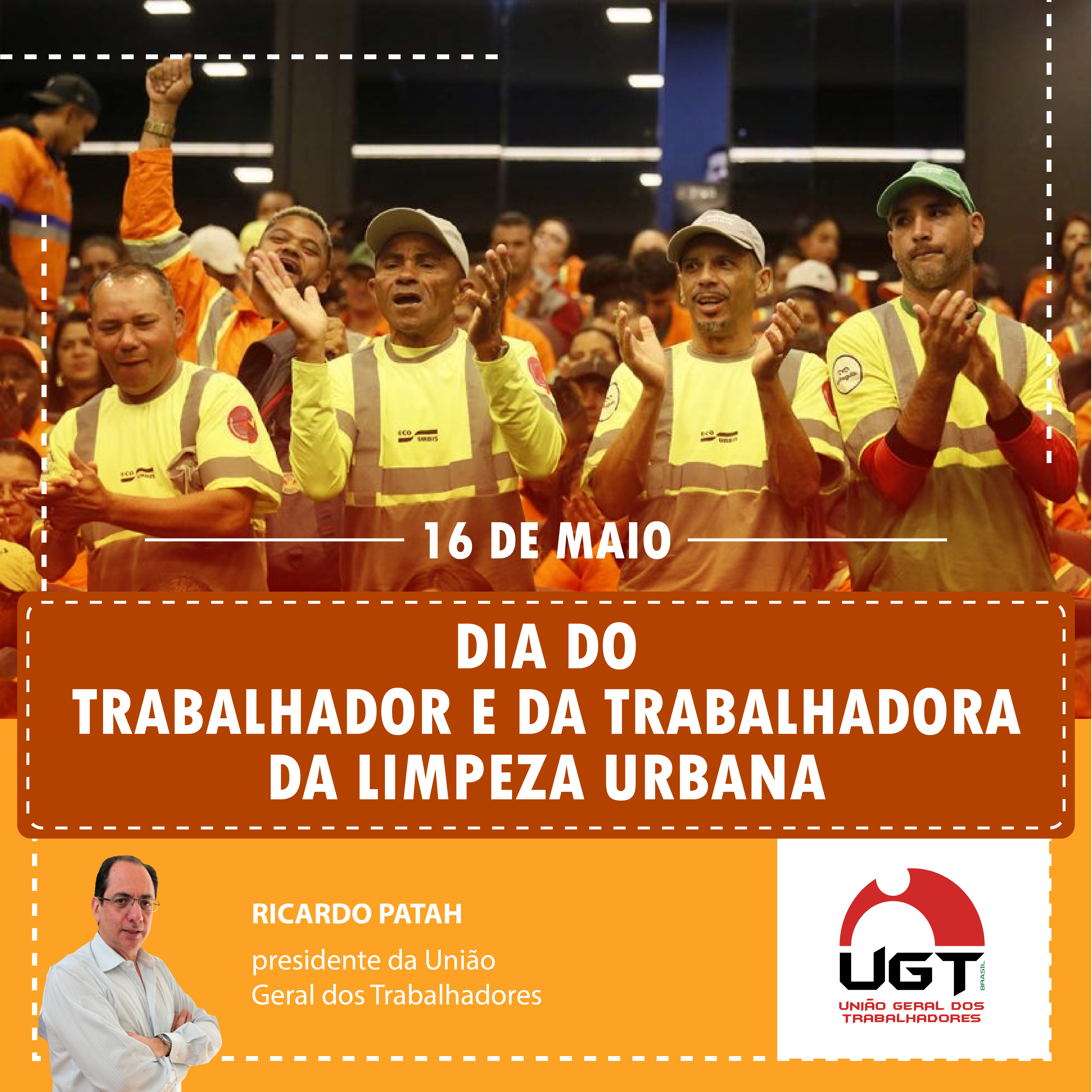 Dia do trabalhador e da trabalhadora de limpeza urbana