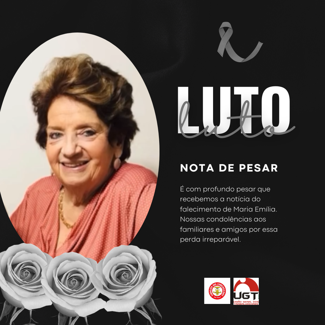 NOTA DE PESAR: MARIA EMÍLIA ISOLDI CASTANHO DE SOUZA