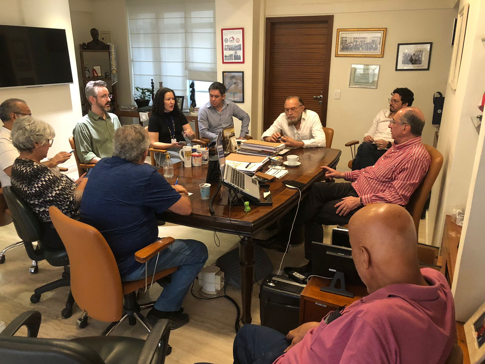Nova Diretora Técnica do DIEESE, Adriana Marcolino, Visita a Sede do Sindicato dos Comerciários de São Paulo