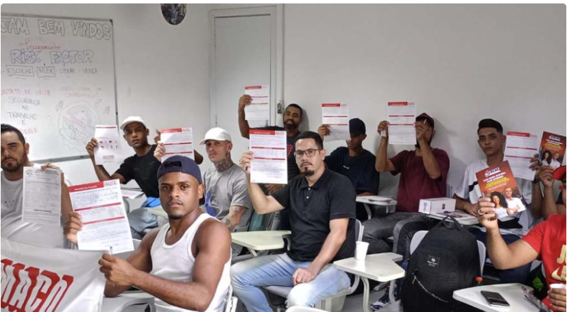 Novos trabalhadores da Loga se associam ao sindicato e fortalecem a categoria