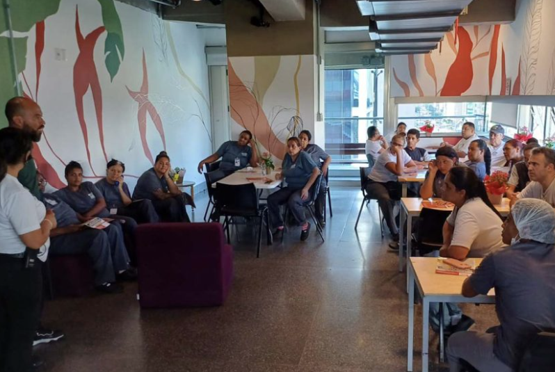 Equipe de Esportes, Cultura e Lazer realiza ações de base no Sesc Paulista e Senai Vila Leopoldina
