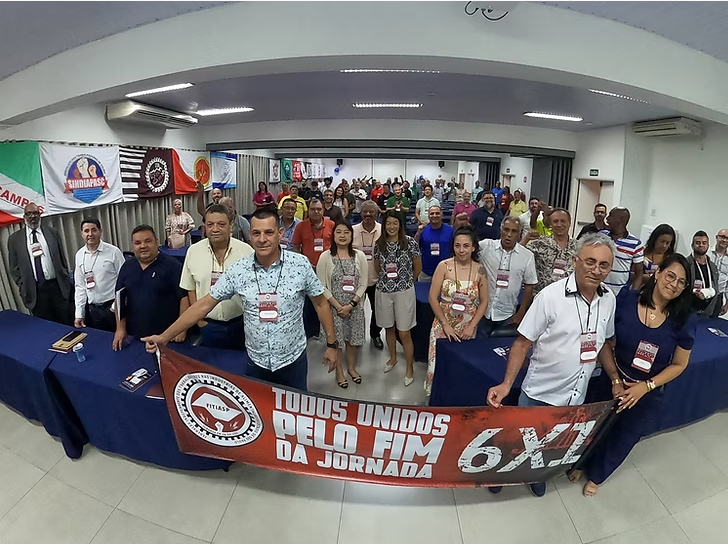 FITIASP reúne dirigentes para definir estratégias de negociação e fortalecer luta contra a escala 6x1