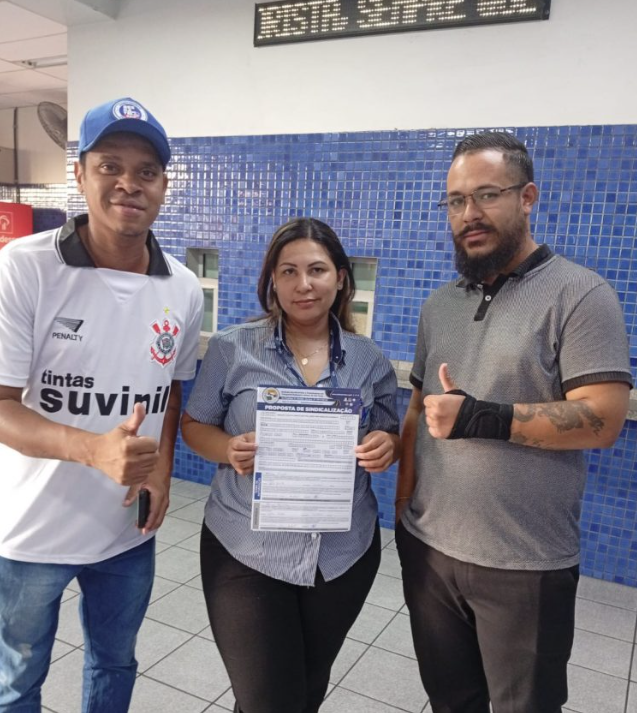 Campanha de Recadastramento e Sindicalização do SMTTRUSP está a todo vapor nas garagens de ônibus