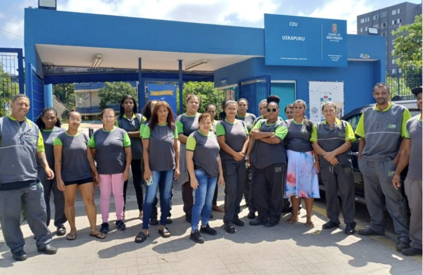 Com apoio do SIEMACO-SP, trabalhadores do CEU Uirapuru paralisam atividades por irregularidades no setor