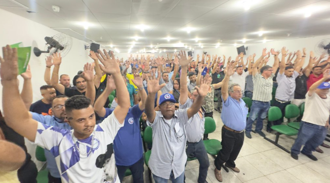 Companheiros das Regiões Sul e Sudeste aprovam a pauta de reivindicações da Campanha Salarial 2025