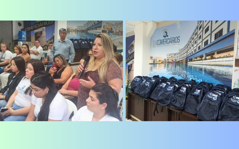 Mariana Janeiro fala sobre a mulher no mercado de trabalho para comerciárias de Jundiaí
