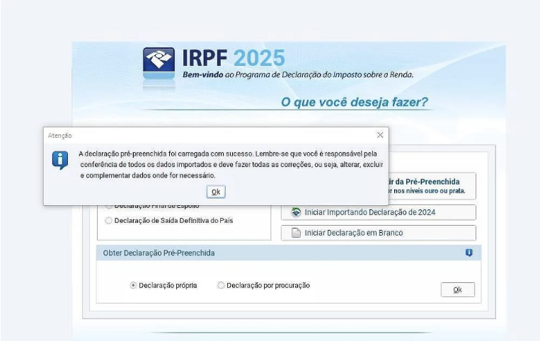 Saiba fazer a declaração pré-preenchida do Imposto de Renda 2025