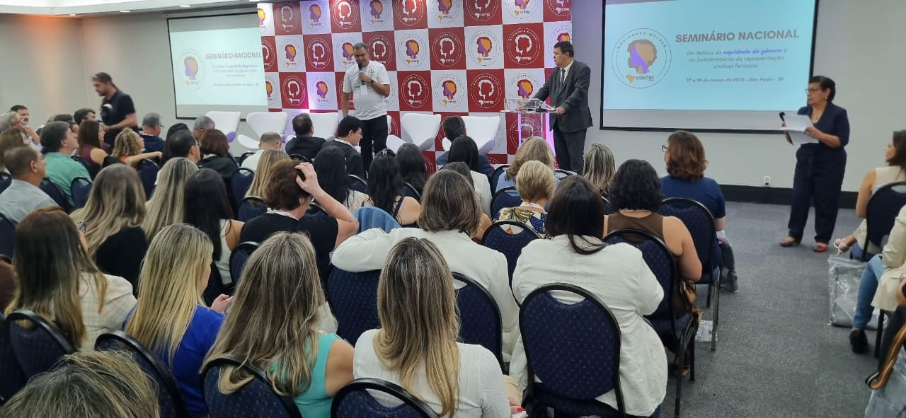 Seminário Nacional da Contec reforça o empoderamento feminino e a equidade de gênero