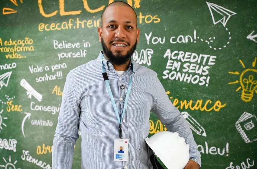 SIEMACO-SP transforma vidas: Com apoio do sindicato, Wilker Pereira sai do CECAF e chega à Engenharia