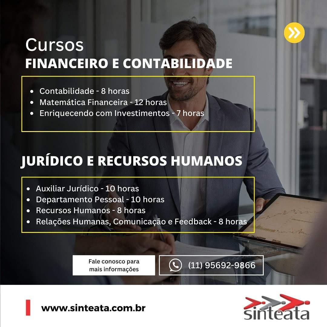 SINTEATA lança plataforma de cursos on-line gratuitos para trabalhadores: conheça o PET