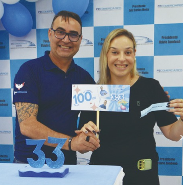 Sincomerciários de Avaré comemora 33 anos de luta e dedicação aos comerciários