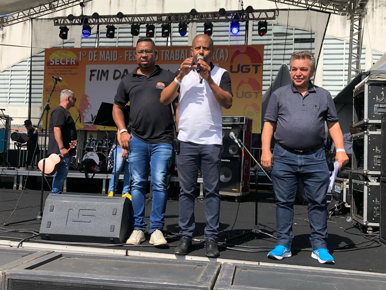 1º de Maio em Franco da Rocha reúne 75 mil pessoas com solidariedade, cultura e luta pelos direitos dos trabalhadores
