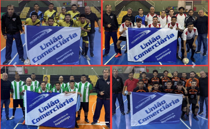 Abertura da 1ª edição da Copa de Futsal dos Comerciários dos trabalhadores em supermercados, hipermercados e congêneres de Itapetininga