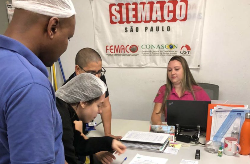 Eleição da CIPA mobiliza trabalhadores da Sodexo no Colégio Bandeirantes