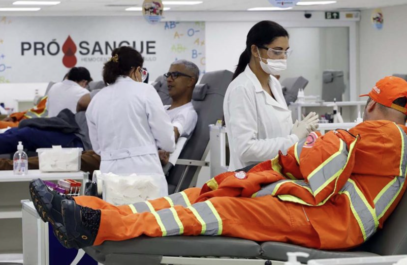 SIEMACO-SP mobiliza trabalhadores da Sustentare em campanha de doação de sangue no Hospital das Clínicas