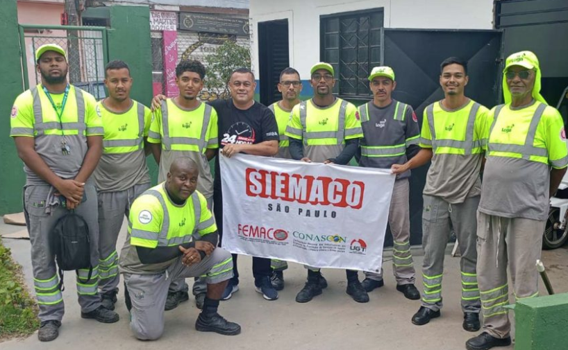 SIEMACO-SP visita mais de 60 comunidades carentes onde vivem e trabalham coletores