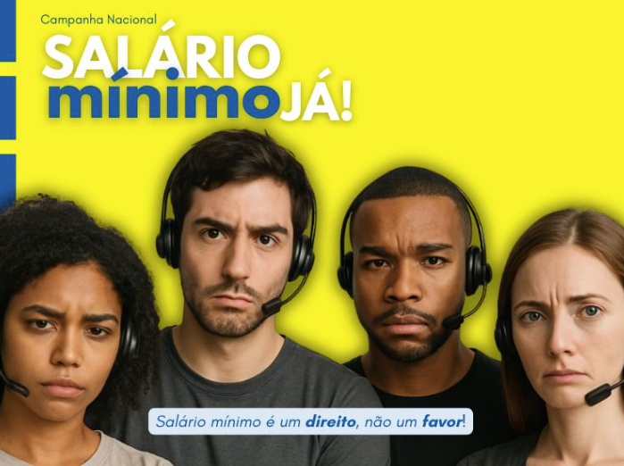Salário mínimo é um direito, não um favor!