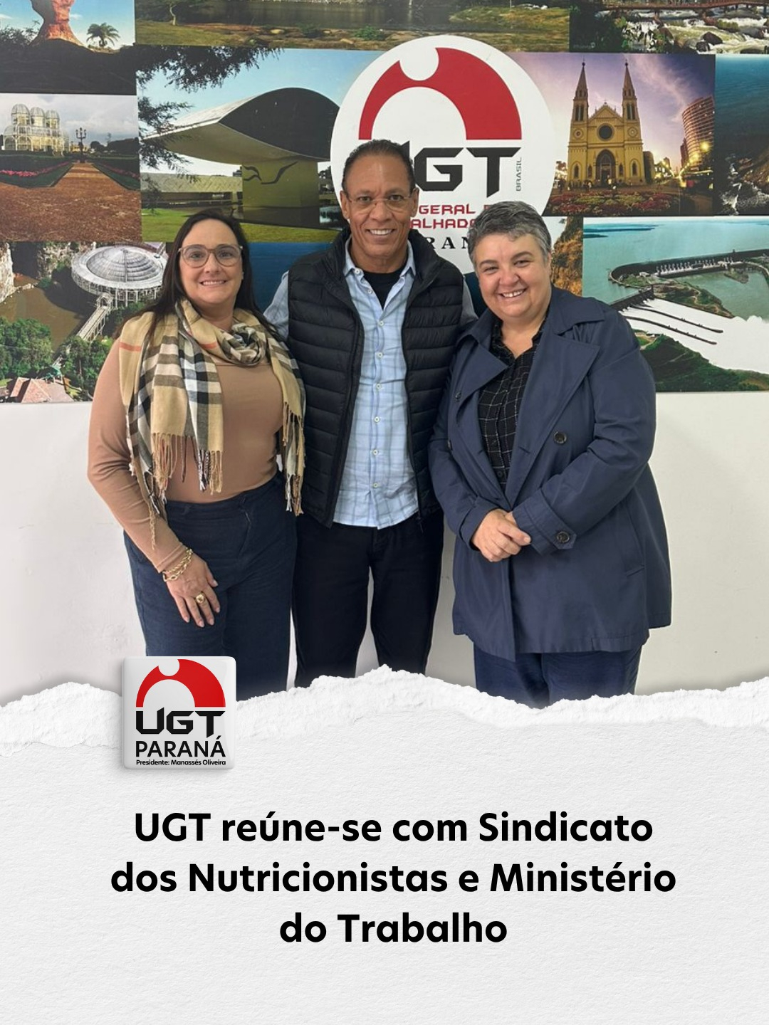 UGT reúne-se com Sindicato dos Nutricionistas e Ministério do Trabalho