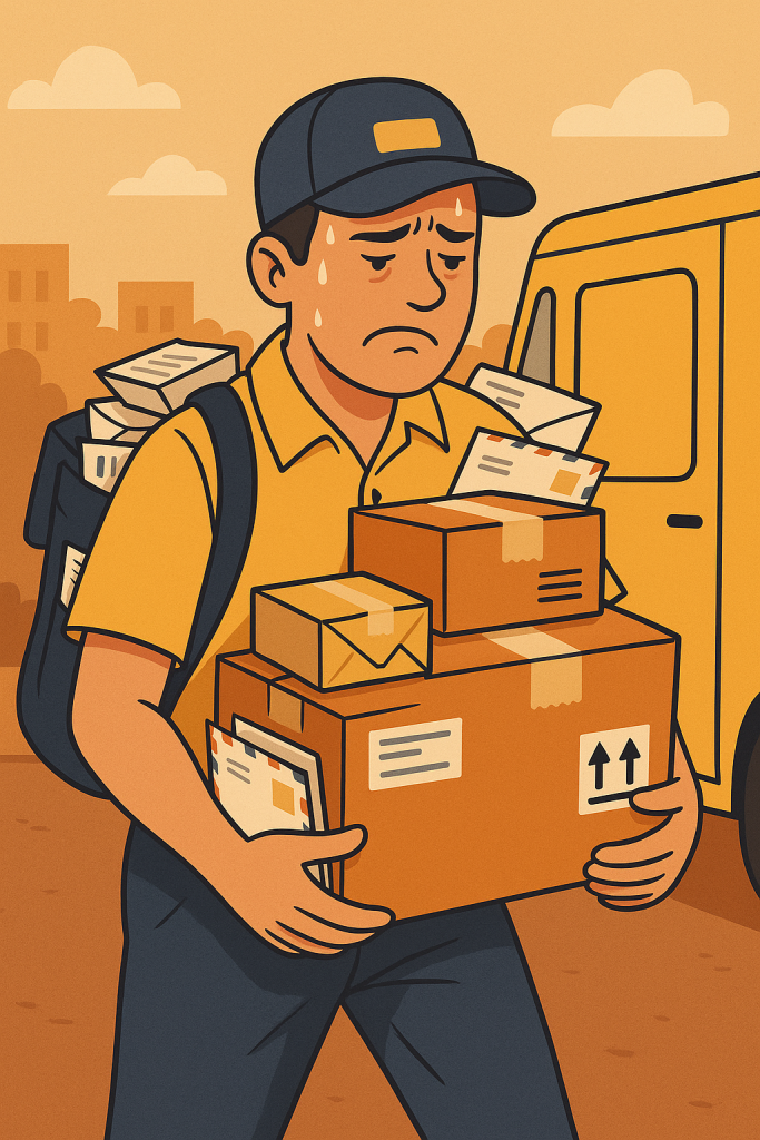 Entrega Unificada: o modelo que ameaça os direitos dos carteiros e a qualidade do serviço postal