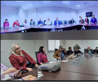 Presidente da FECEP participa de reunião no TRT Paraná