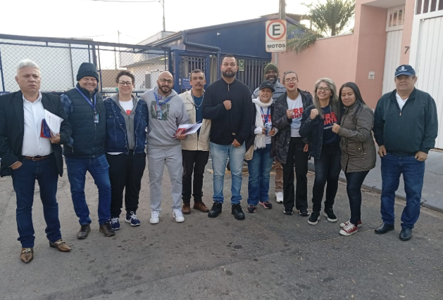 Sinsaúde protesta em Jundiaí contra proposta de reajuste salarial parcelado do Grupo Sobam
