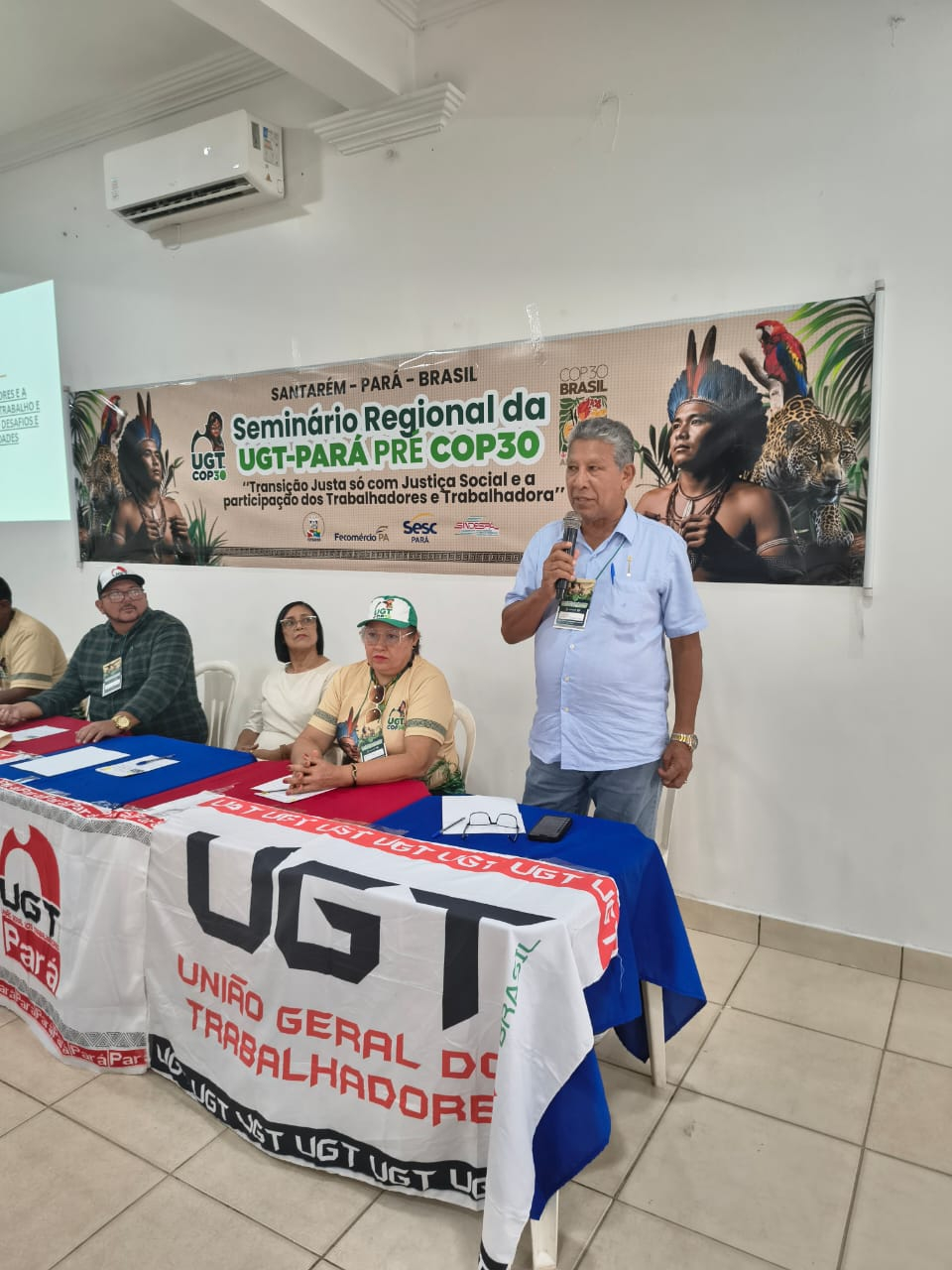 UGT-PARÁ dá início a uma Caminhada de Formação Sindical por Santarém, no oeste do estado