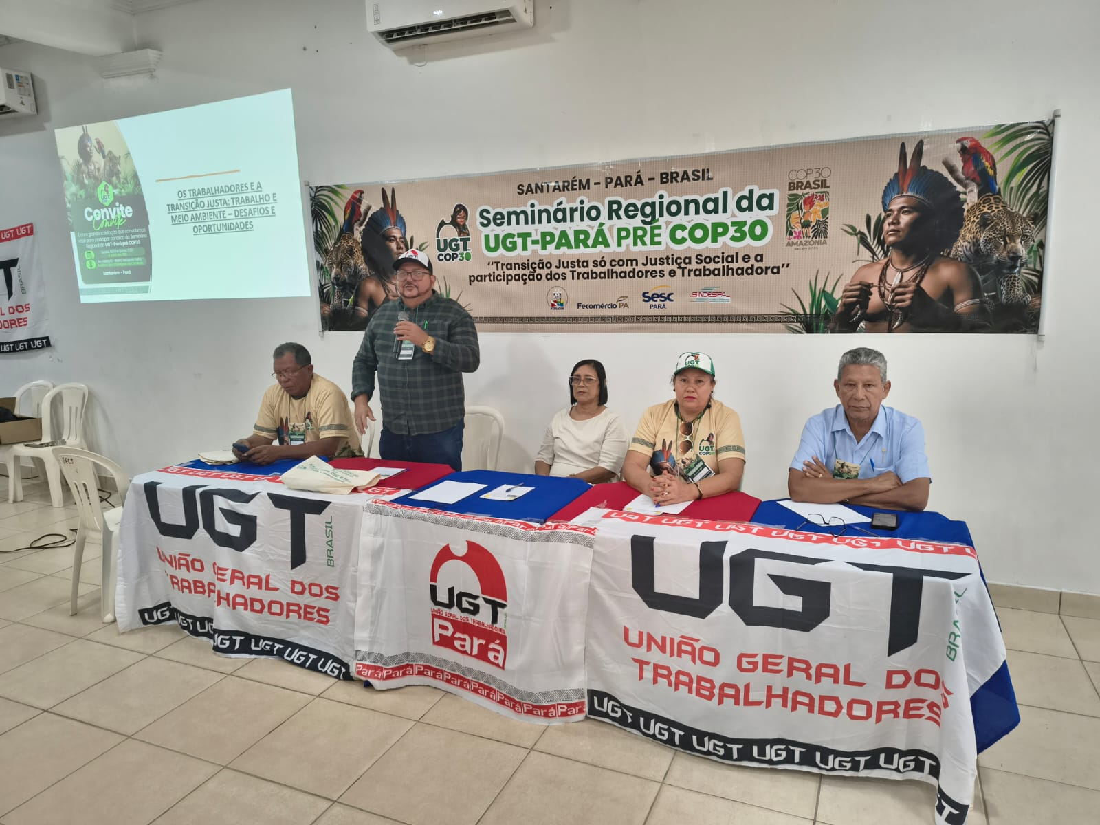 UGT dá início a uma Caminhada de Formação Sindical e Ambiental por todo Pará. E a largada foi na bela cidade de Santarém, no oeste do estado
