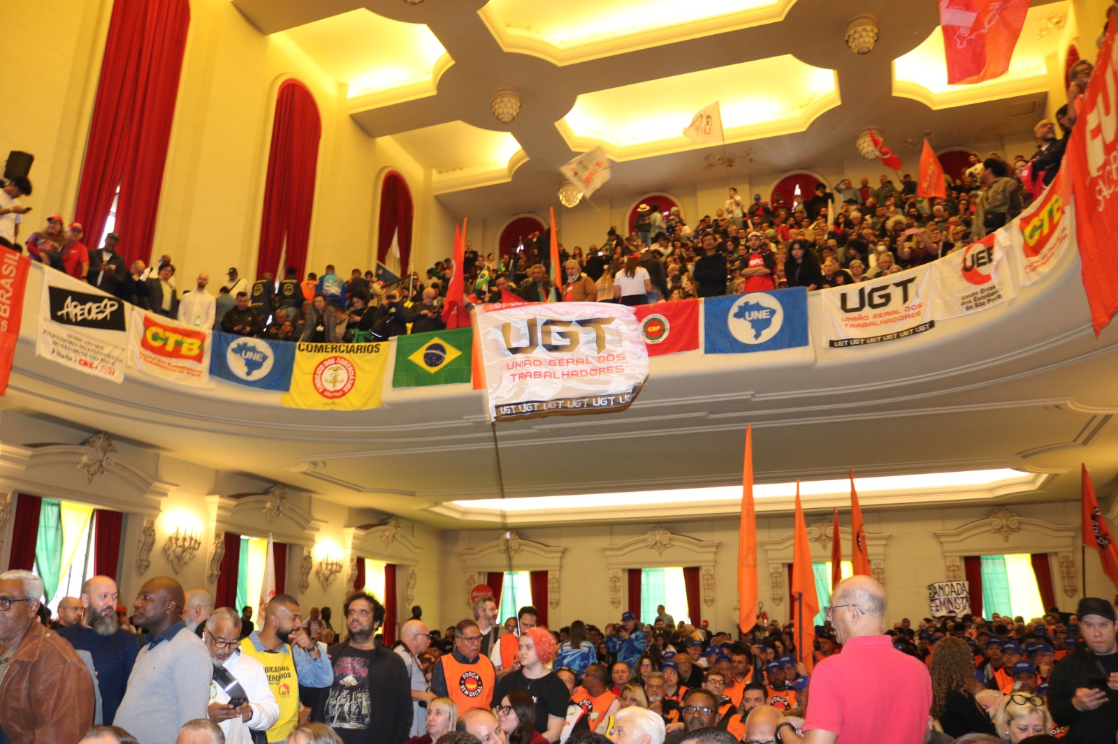 UGT participa do lançamento da Carta em Defesa da Soberania Nacional no Largo São Francisco