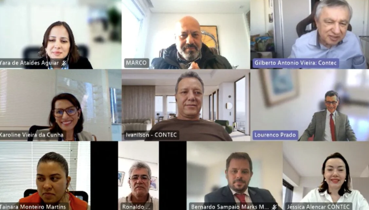 CONTEC e BRB discutem PLR Social, ajustes no ACT e condições de trabalho em reunião online