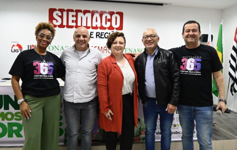 Diretora do SIEMACO-SP palestra no ABC para o #Prevenção365, evento da FEMACO sobre o riscos do câncer e das apostas online