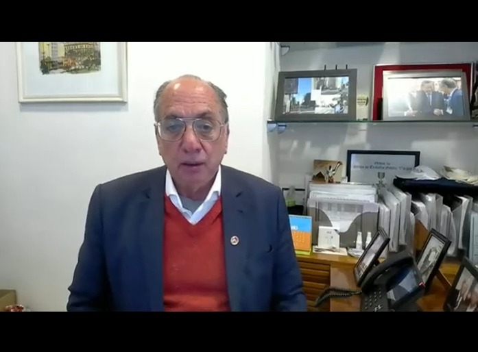 Ricardo Patah na Live das Centrais: “Tarifaço é ataque político e exige união do movimento sindical”