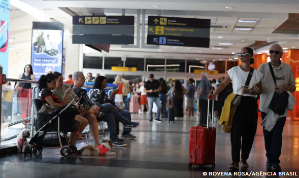 Setor aéreo bate recorde com 11,6 milhões de passageiros em julho