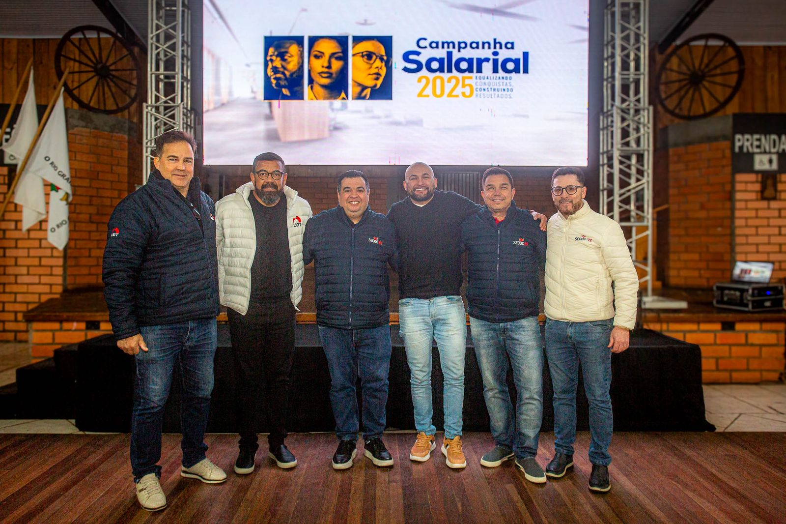 UGT-RS, SINTESATA e SECOC percorrem o interior gaúcho com assembleias itinerantes e mobilização pelo plebiscito popular