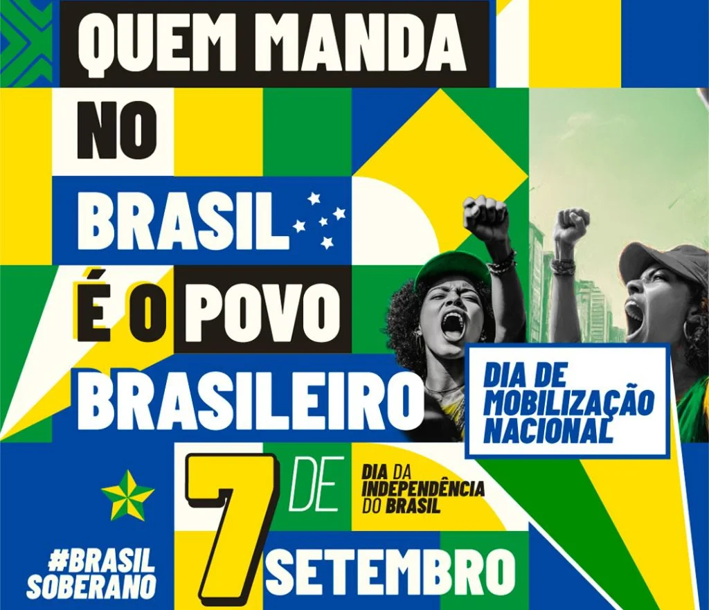 UGT convoca trabalhadores para o 7 de Setembro em defesa da soberania nacional